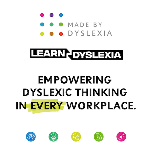 4 steps to Empower Dyslexic Thinking in every school report poster